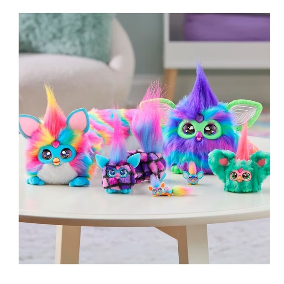 FURBY DJ Furblets Berry-Cup-Cake Mini Electronic Plush Toy with Funny Stretchabl - Picture 5 of 11